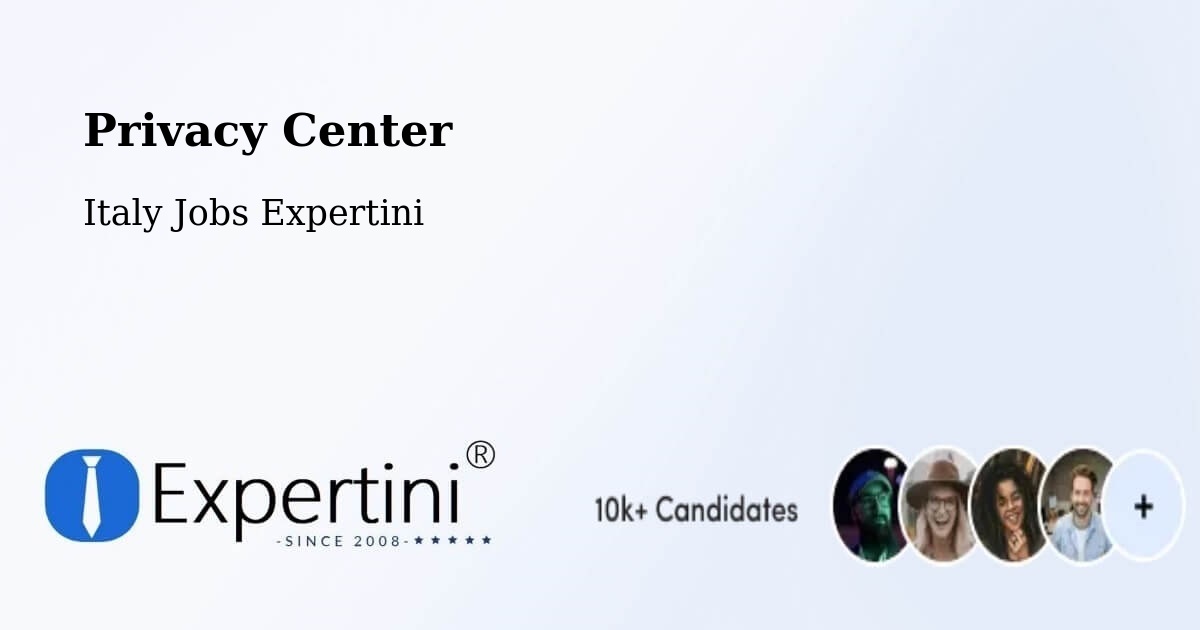 Privacy Center - Italy Jobs Expertini